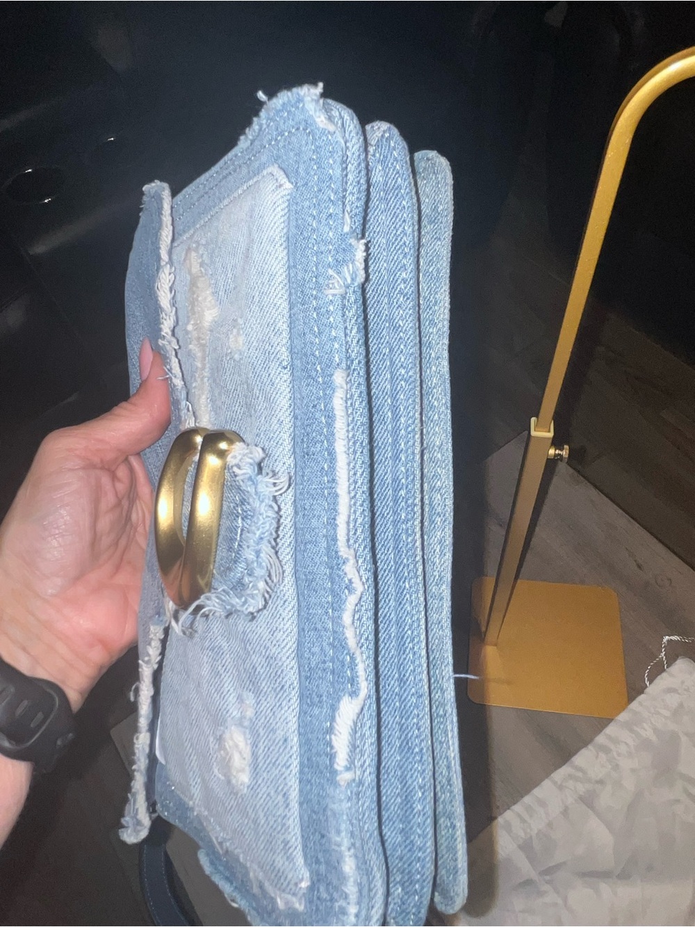 NEW! Coach Denim Tabby 26 - Picture 6 of 12